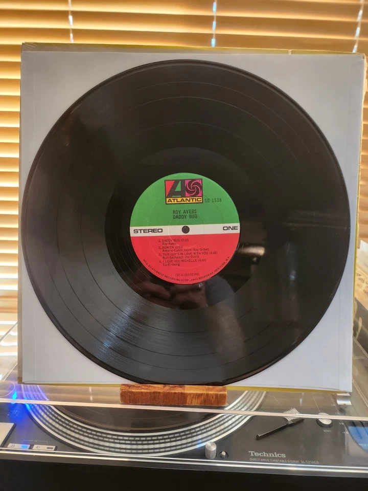 Roy Ayers, Daddy Bug, 1969 1-й Atlantic стерео, SD-1538, VG +/VG + - Изображение 3 из 4