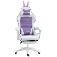 Silla Gaming de Cuero Sintético Reclinabl…