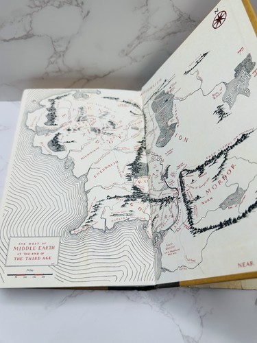 UNFINISHED TALES J. R. R. TOLKIEN HC 1980 US EDITION NUMENOR w/MAPS - Picture 18 of 18