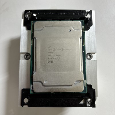 Intel Xeon Silver 4210R CPU 10 Core 2,4GHz 13,75MB L3 Cache 100W + Kühlkörper
