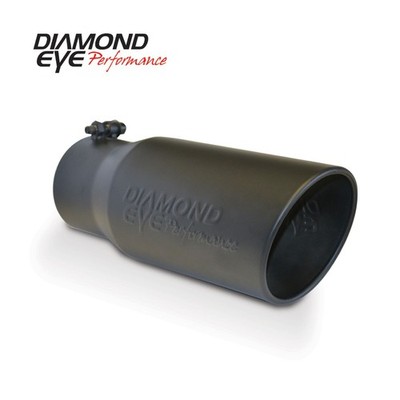 Diamond Eye Performance 4512BRA-DEBK Exhaust Tail Pipe Tip