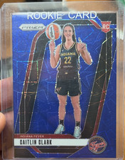 2024 Panini Prizm WNBA Caitlin Clark Rookie Blue Prizm #145 Indiana Fever
