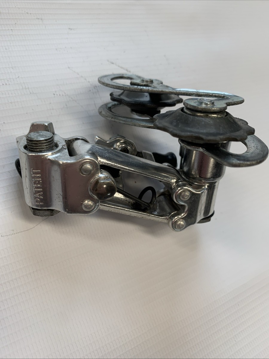 Ancien dérailleur arrière brevet Campagnolo Nuovo Gran Sport début Ancien dérailleur arrière brevet Campagnolo Nuovo Gran Sport début
