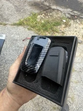 Carbon Fiber Smart Key Fob Shell w/ Skin For BMW 1 2 3 4 5 6 7 Series X1 X3 X4