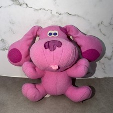 Blues Clues Happy Ears Magenta Plush Dog 2000 Fisher Price Viacom 7