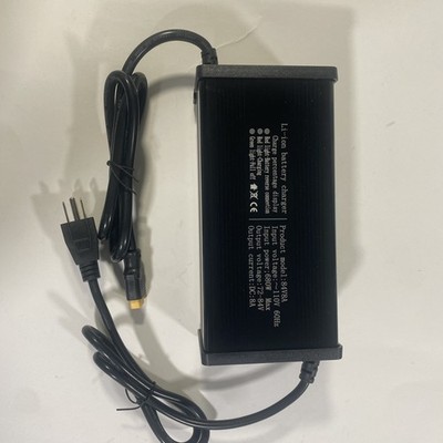 84V 8A Li-ion Battery Smart Charger with Cooling Fan