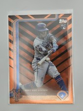 2025 Topps Update Holiday Foil #US336 Luisangel Acuna RC Debut MLB Mets