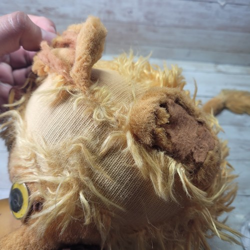 Vintage Mattel Plüsch (1962) Larry der Löwe Zugschnur funktioniert nicht - Bild 4 von 10