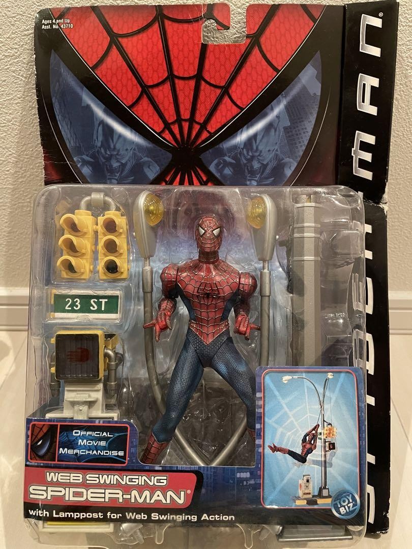 WEB SWINGING SPIDER-MAN フィギュア Web Swinging Spider-Man Figure | eBay
