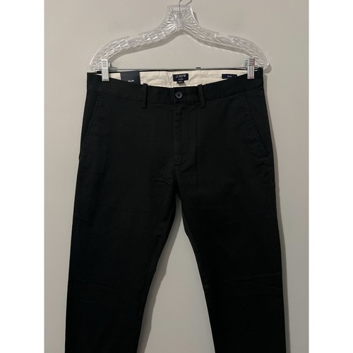 J.Crew Slim Fit Flex Chino Pant Herren Schwarz 31x32 Hose Preppy H3167 - Bild 4 von 14