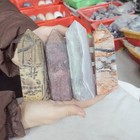 10.3LB 10Pcs Natural Quartz Crystal Jasper Skull Point Mixed Stones Healing — photo 7