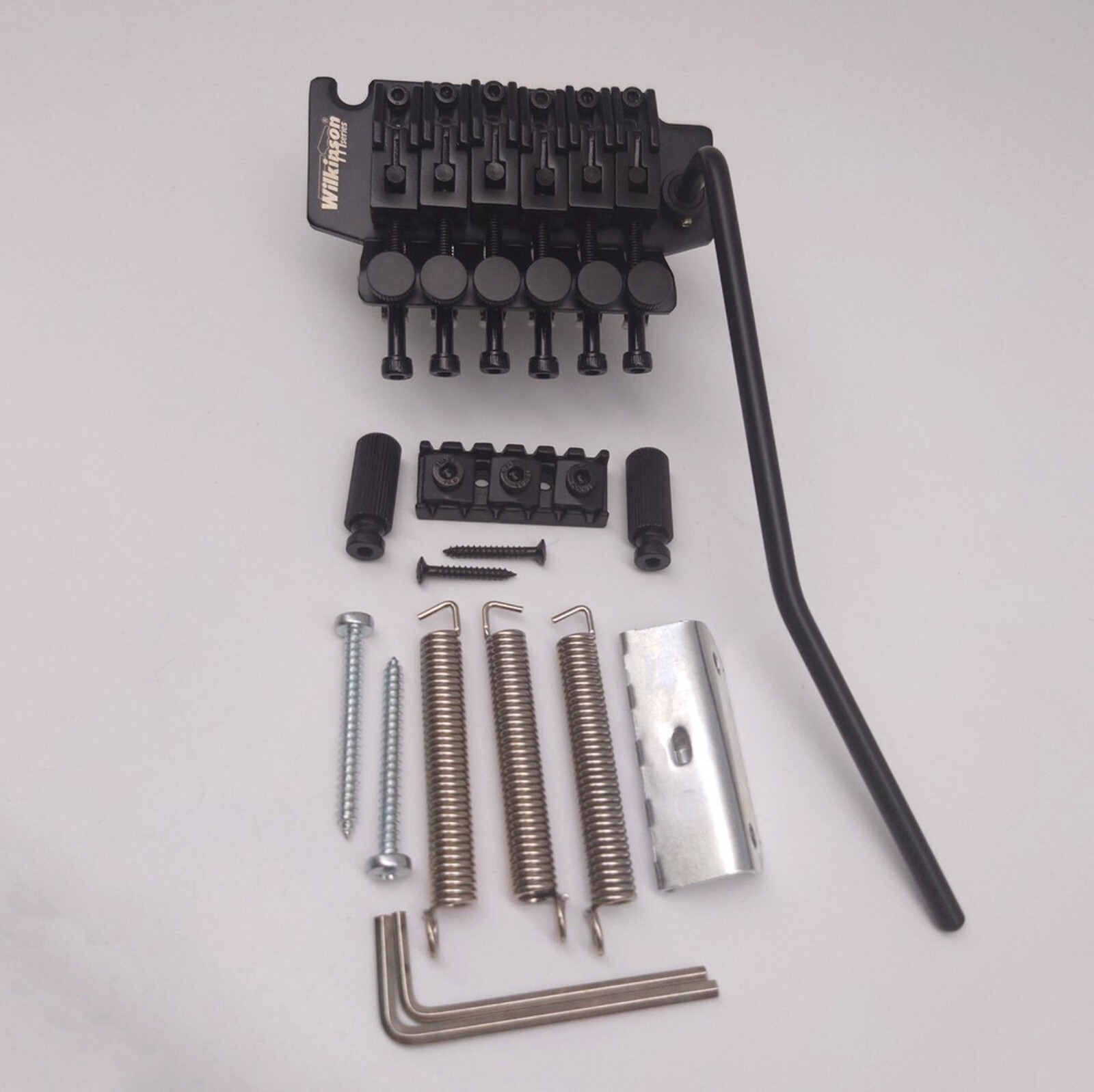 Wilkinson WODL1 Tremolo System Bridge Double Locking for 6 String FR Guitar