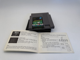 Vintage 1985 10 Yard Fight NES Nintendo Original Game with Manual