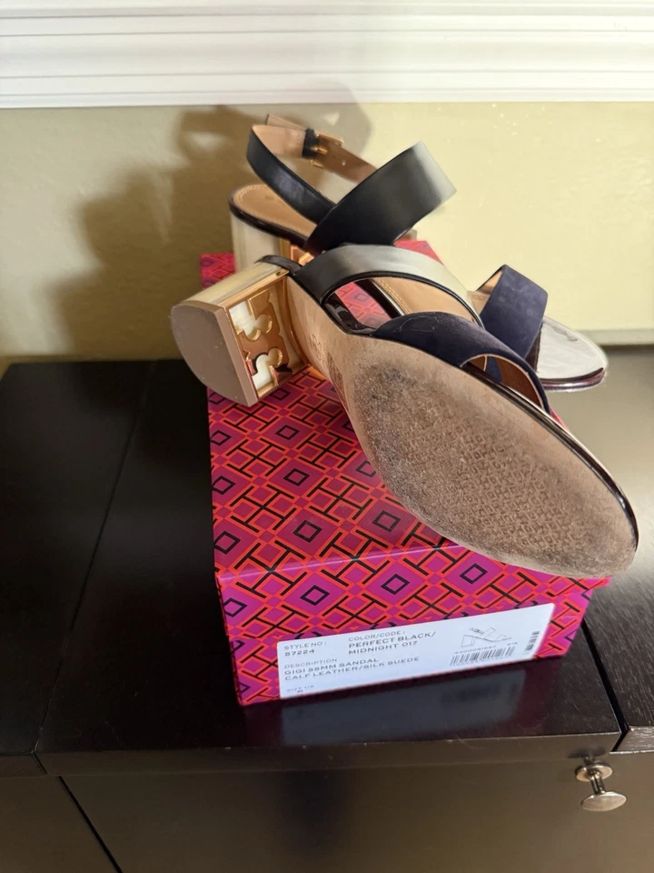 Женские двухполосные сандалии-эспадрильи Tory Burch Selby размер 8 М - Изображение 4 из 4