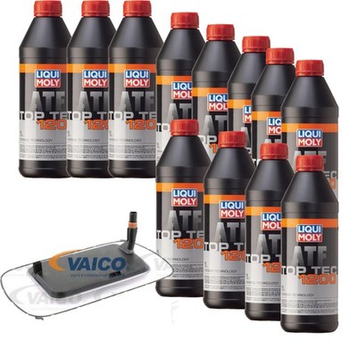 12 L Liqui Moly Top Tec ATF 1200 VAICO Getriebeölfilter für BMW 3er Touring