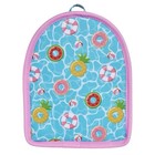 NWT Loungefly Pool Day Light-Up Mini Backpack Bag Organizer Insert NIP — photo 2