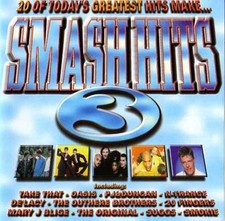 Various Artists Smash Hits 3 (1223) 20 Track CD Album plus Picture Sleeve Telsta