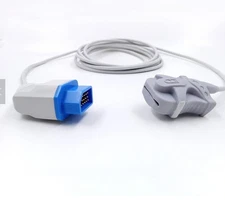 Compatible Nihon Kohden tl-201t 14 Pin Adult Finger Soft Tip Spo2 Sensor
