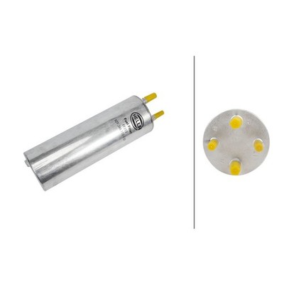 Kraftstofffilter Leitungsfilter Ø 81 mm HELLA für u.a. VW MULTIVAN