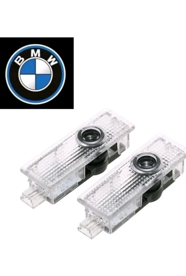 2 LUCI PROIETTORI LED SOTTO PORTA BMW SERIE 1,2,3,4,5,6,7,X1,X3,X4,X5,X6,X7 - Immagine 2 di 4