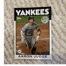 Topps 2021 Topps 1986 35th Anniversary Aaron Judge Yankees #86B-99
