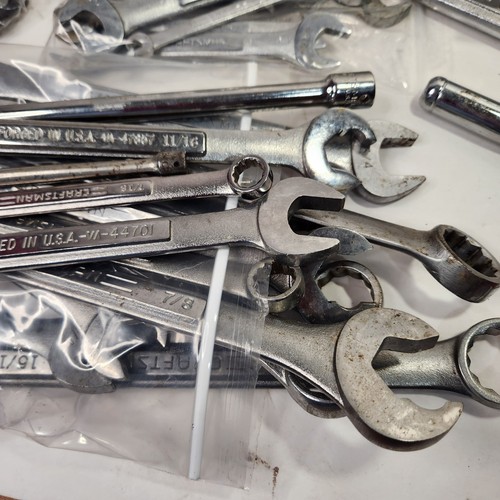 Craftsman Combination Wrench Lot 100+ pcs Metric and Standard made in US - Bild 3 von 9