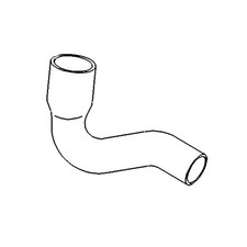 Radiator Hose - Lower fits Allis Chalmers 200 70256374