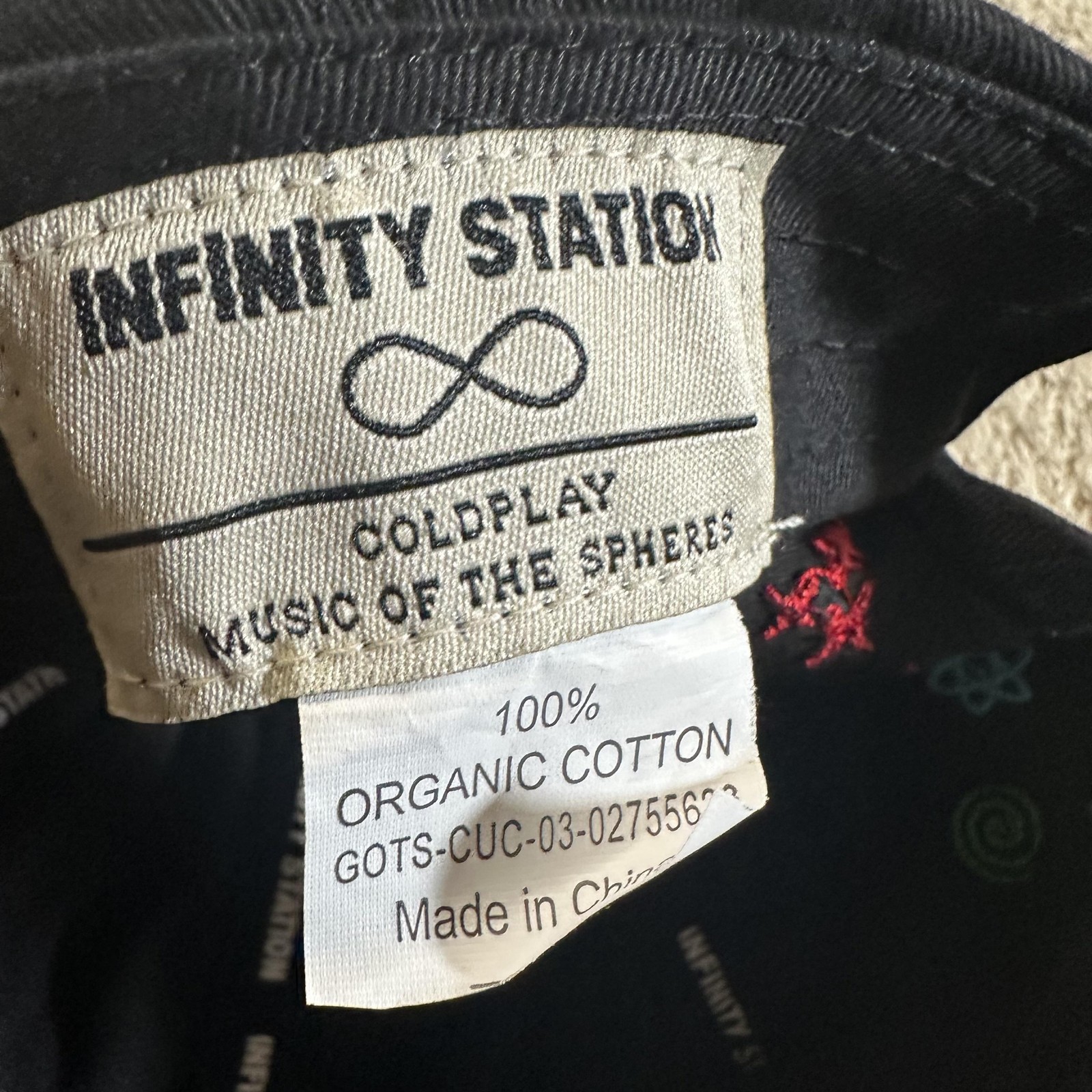 Coldplay Infinity Station Hat Cap Strap Back Mens… - image 10