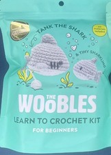 The Woobles Tank the Shark Tiny Crochet Kit NEW Wobbles