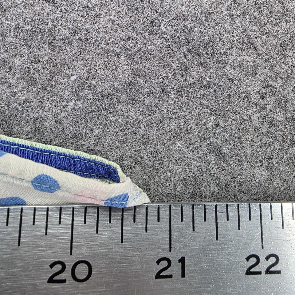 Camiseta sin mangas Lilly Pulitzer para mujer grande azul rosa seda pañuelo dobladillo floral Foto 3 de 4