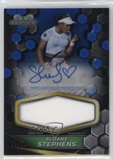 2024 Topps Graphite Signature Relics Blue Refractor /50 Sloane Stephens Auto pe8