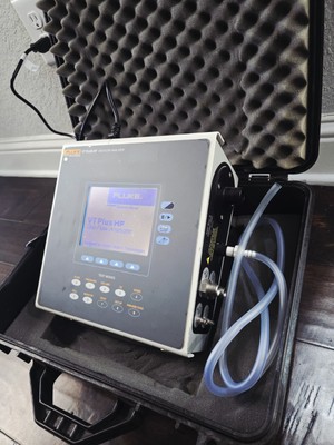 FLUKE BIOMEDICAL VT PLUS HF GAS FLOW ANALYZER W/ WARRANTY 