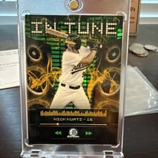 2024 Bowman Draft  Nick Kurtz RC In Tune #IT-3 Athletics /99