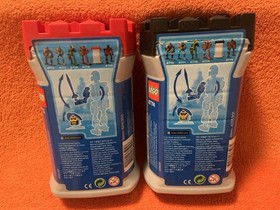 LEGO 8773 + 8774 Knights' Kingdom Knights Santis + Knights Vladek NEW & ORIGINAL PACKAGING