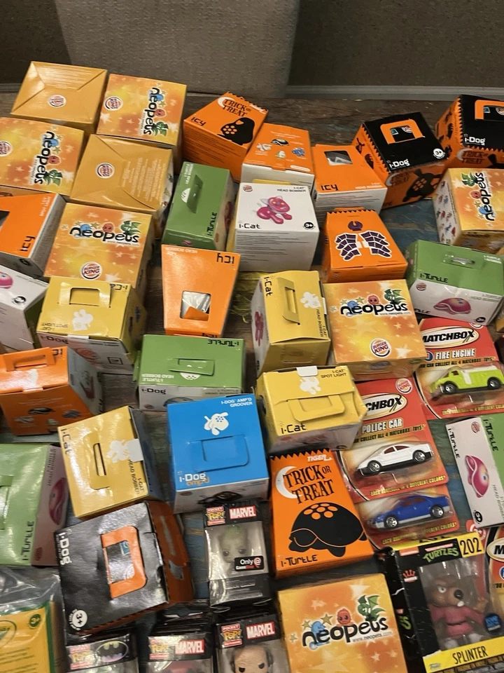 Juguetes Burger King X100 Plus Neo Pets, Tiger, Matchbox y más sellados de los años 90 y 2000 Foto 4 de 4