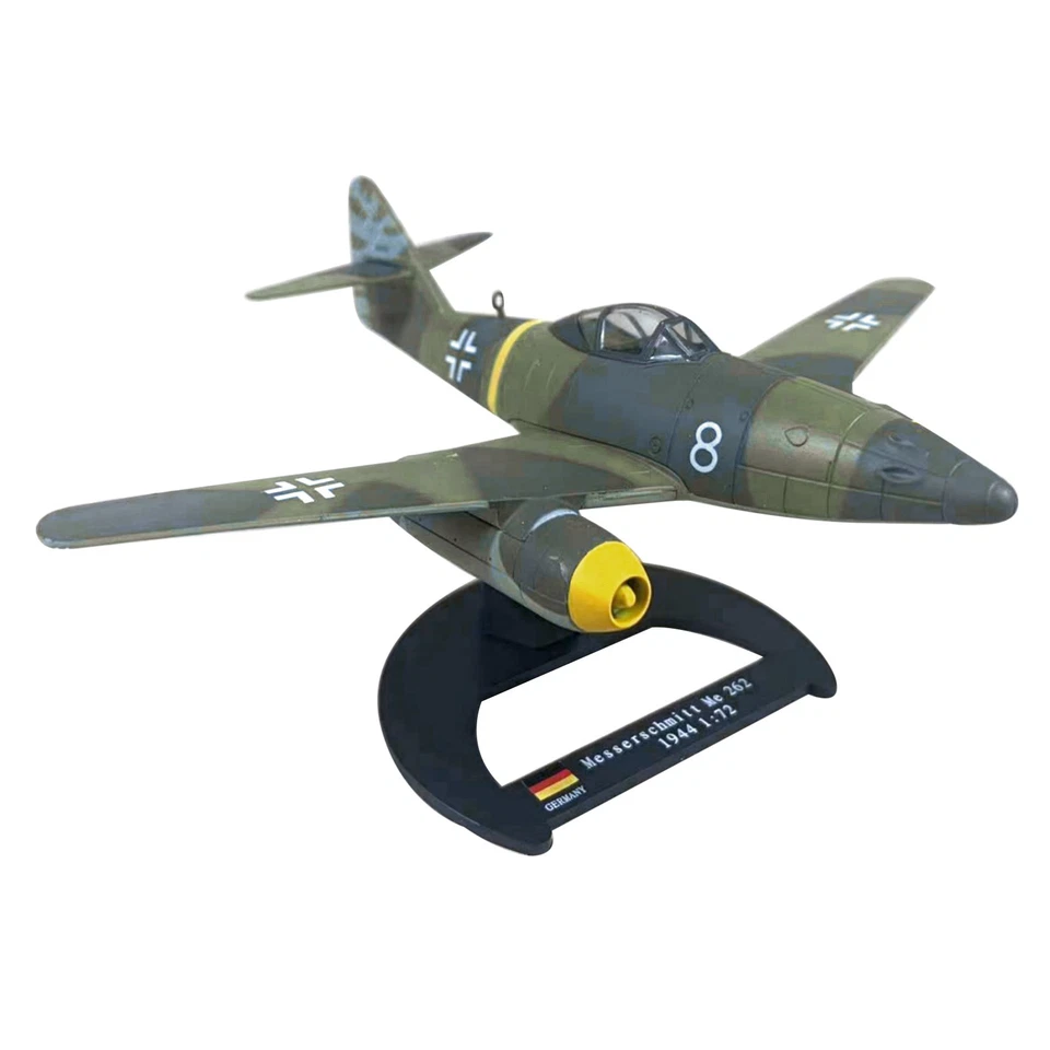 15 cm Diecast 1/72 Segunda Guerra Mundial Alemán Messerschmitt Me-262 Modelo de Luchador Juguete Regalo Foto 3 de 4