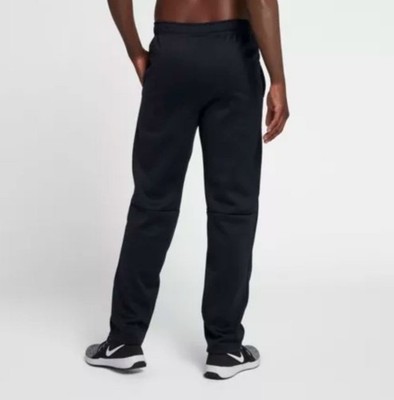 NWT Men's Nike DRI FIT Therma Pants Black 932253-010 Sz L | eBay