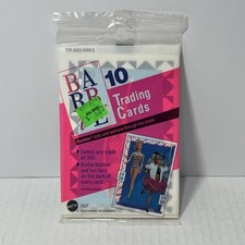 1990 Barbie Collectible Trading Cards 10 Card sealed Packs First Edition -5527