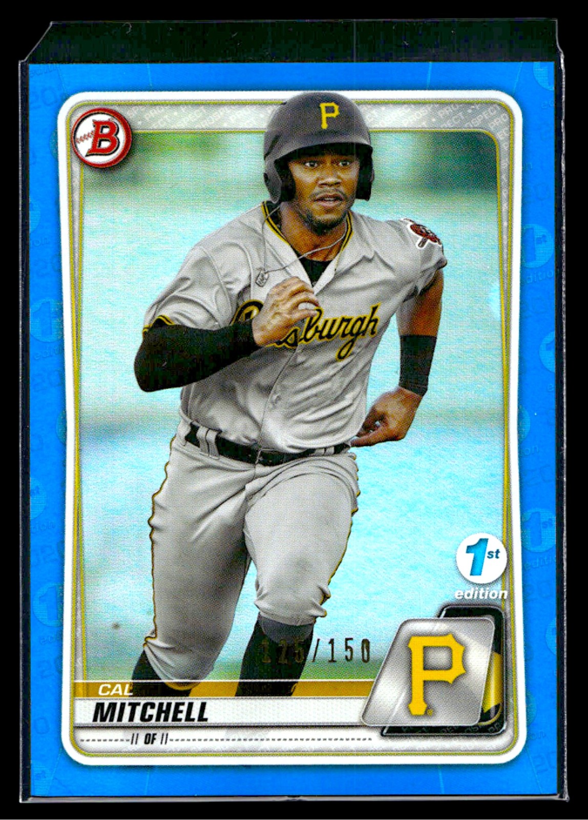 Cal Mitchell 2020 Bowman 1st Edition #BFE-43 Blue #/150