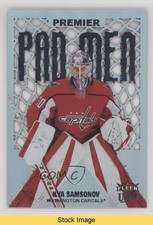 2021-22 Upper Deck Fleer Ultra Premier Pad Men Ilya Samsonov #PM-31 READ um0