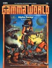 GW6: Alpha Factor Gamma World TSR WOTC Science Fiction RPG Traveller