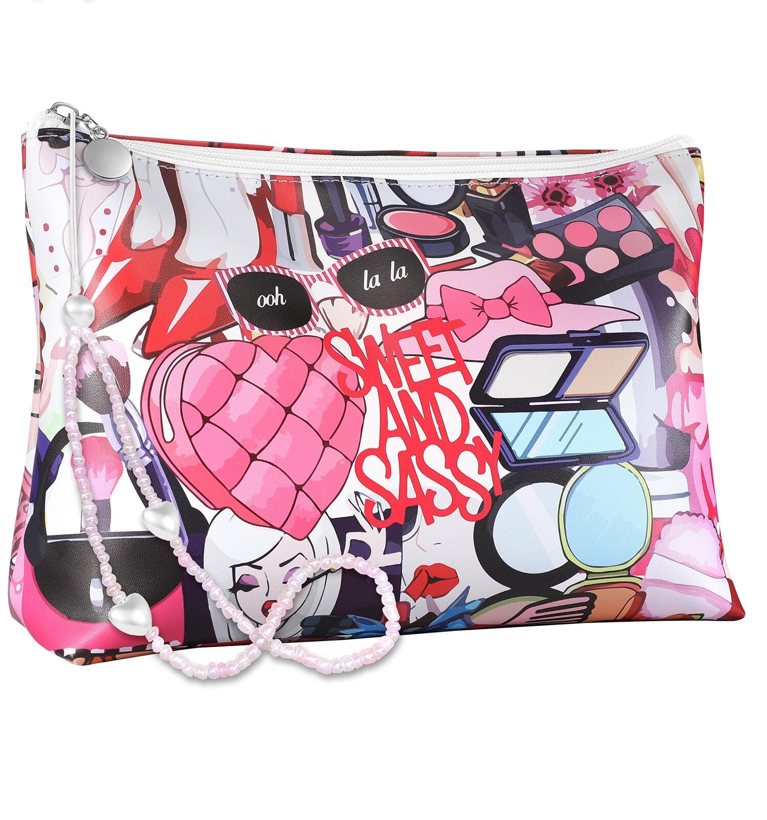 Makeup Bag Gifts Cosmetic for Women Small Unique Stylish 13Sassy-image