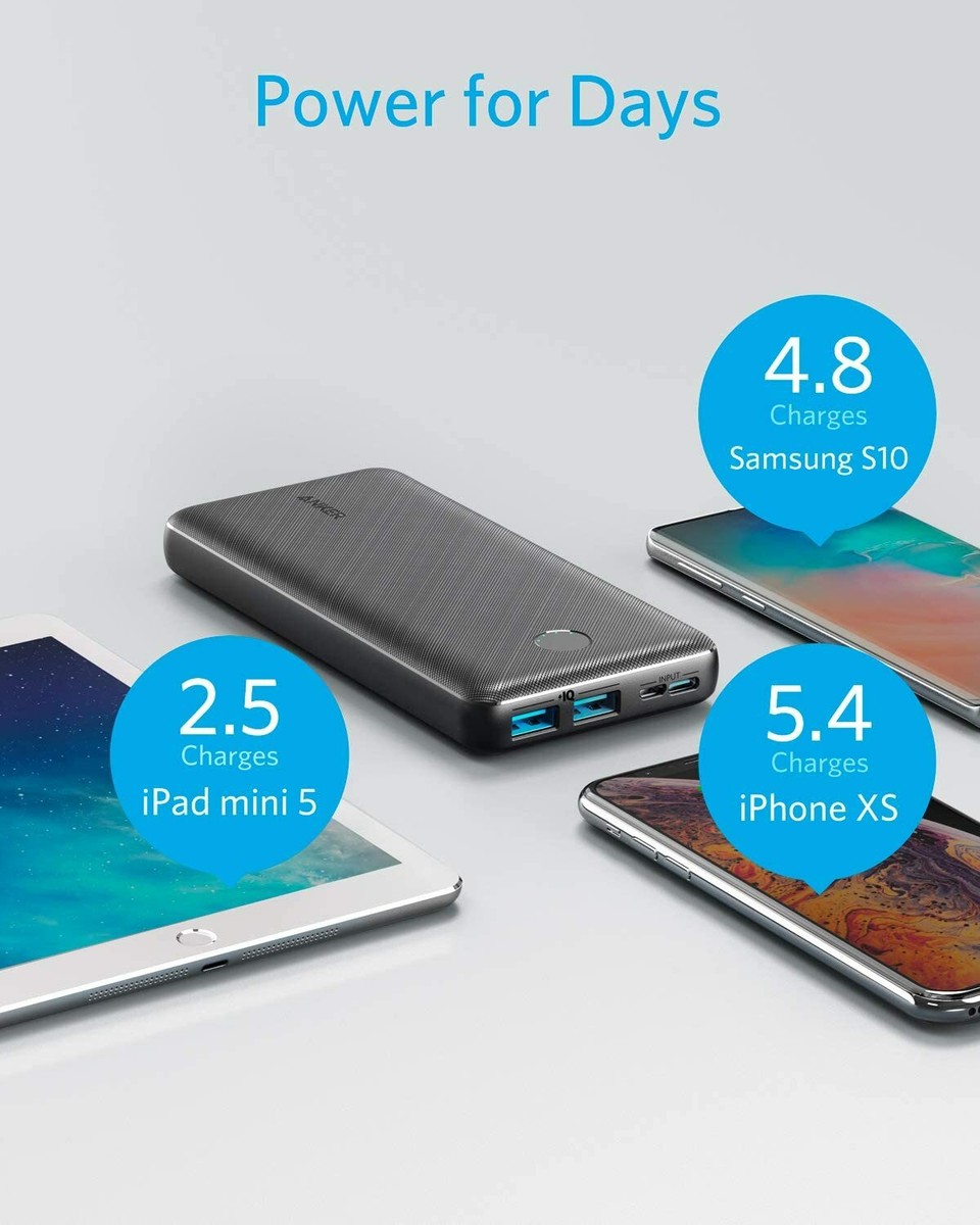 新品 Anker PowerCore Essential 20000 Amazon.com: Anker USB C Power Bank, PowerCore Essential