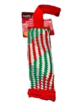 Greenbrier Kennel Club Christmas Holiday Squeaky Dog Toy.