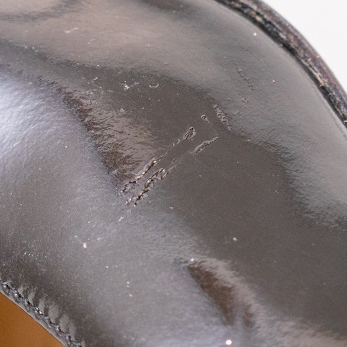 GUCCI Tom Ford Fall 1995 Iconic Horsebit Pumps Black Patent Leather Size 7.5 B - Picture 12 of 14