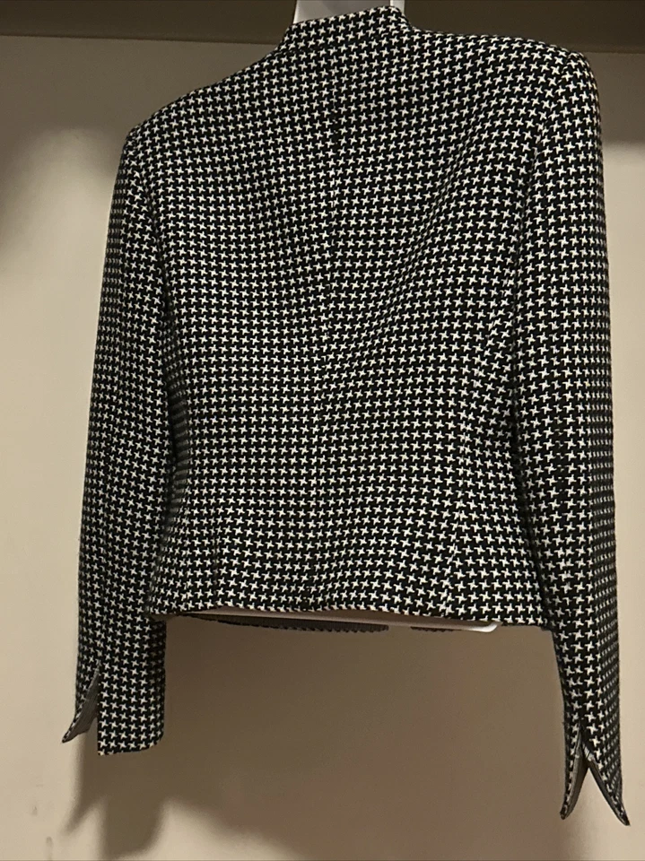 Chaqueta Blazer Emporio Armani Lujo Ajustada de Lana Talla 38 Foto 2 de 4