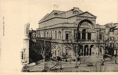 CPA AK AVIGNON - Le Théatre (511647)