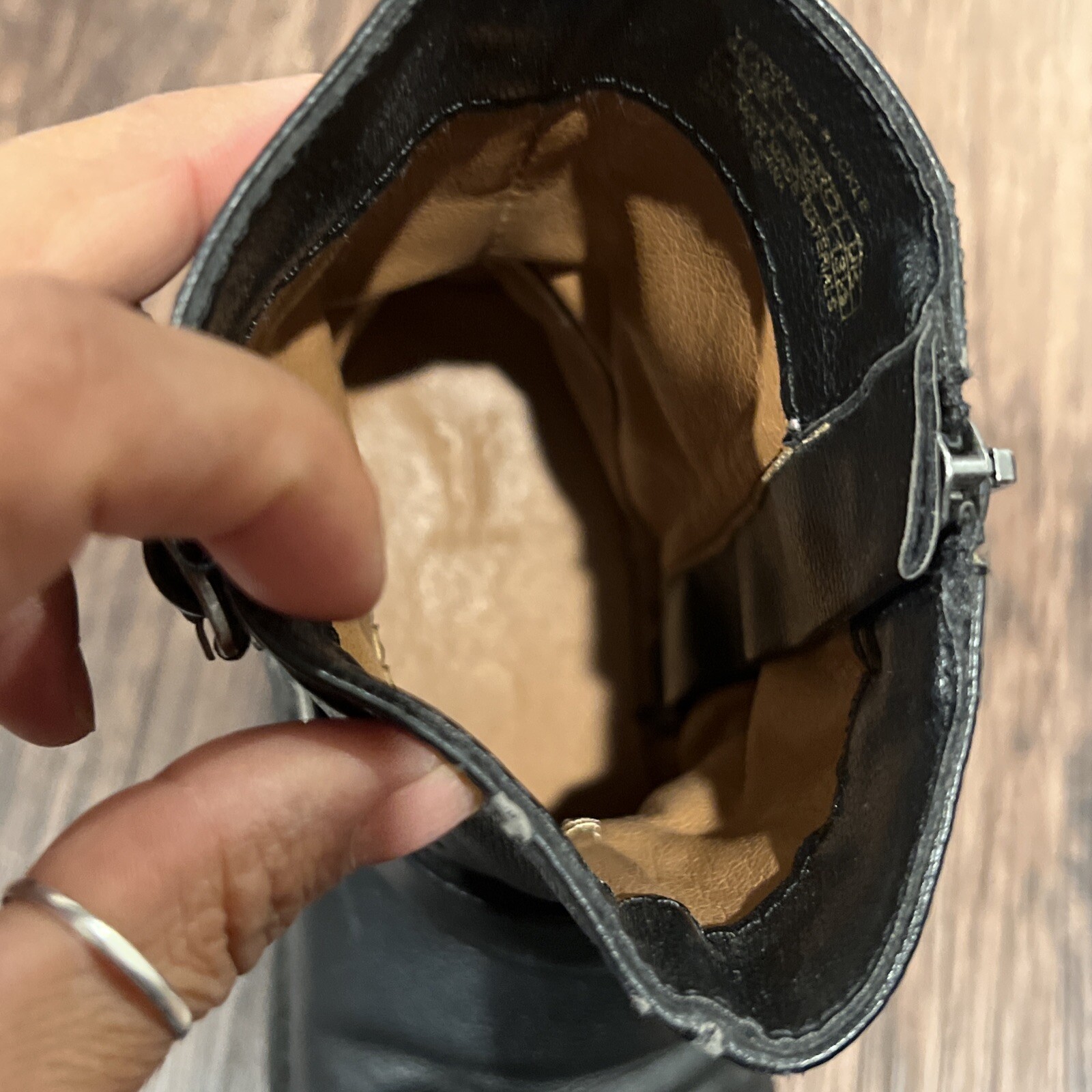 FRYE Veronica Bucle-strap Engineer Boot Toddler L… - image 6