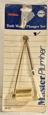 True Value Bath Water Plunger Set Master Plumber 738179