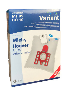 20x Miele Staubsaugerbeutel 5-lagig - Inkl. 1x Microfilter Kompatibel S5000 Serie